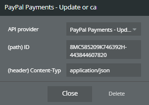 Plugin Data → Update or cancel tracking.
