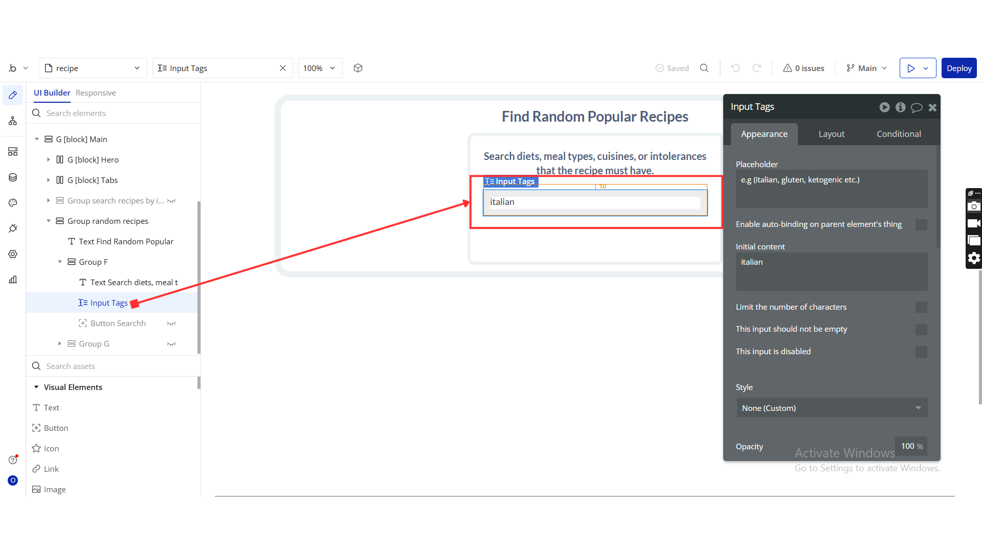 Image without caption