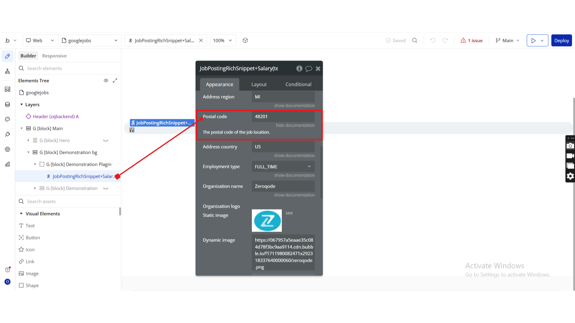 Image without caption