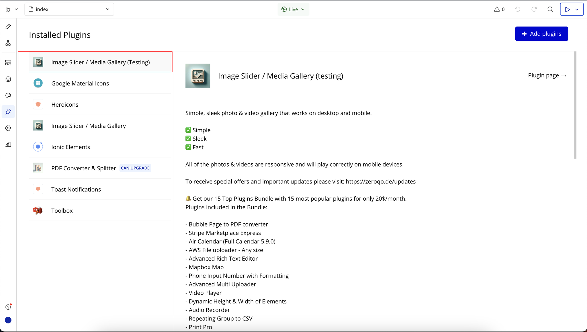 Image without caption