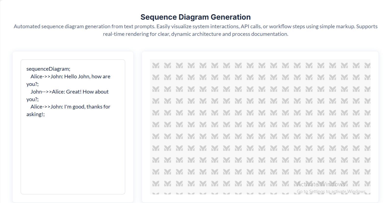 Image without caption