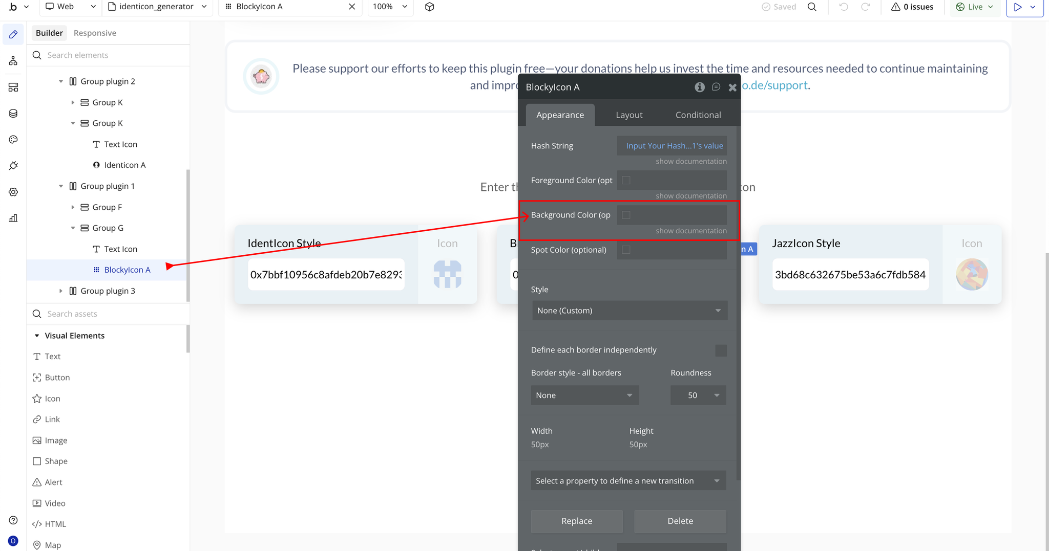 Image without caption