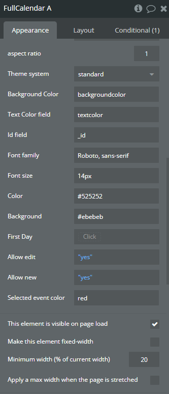 Element properties Part 2/2.