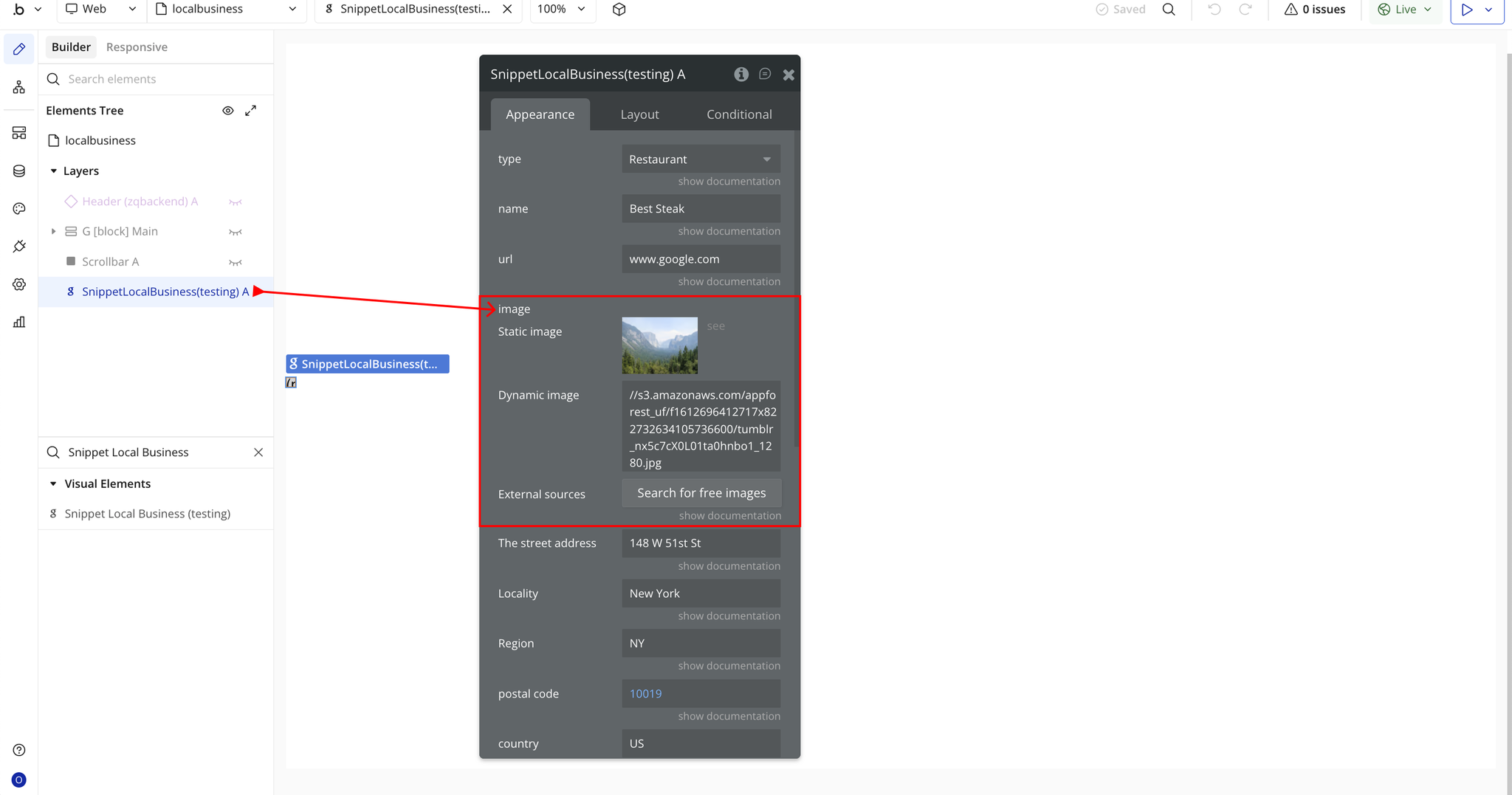 Image without caption