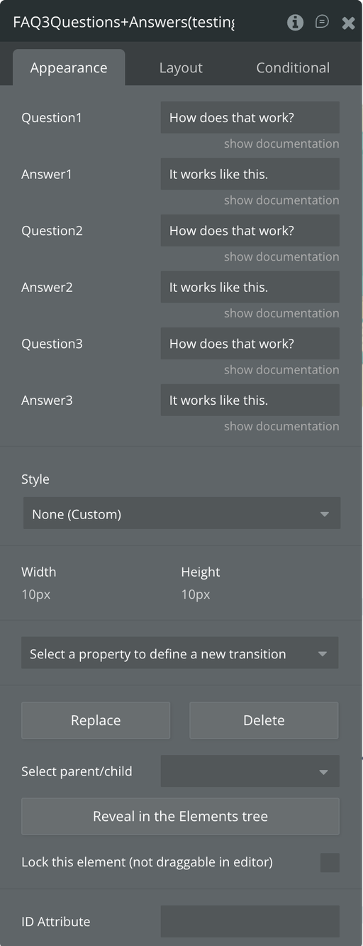 Image without caption