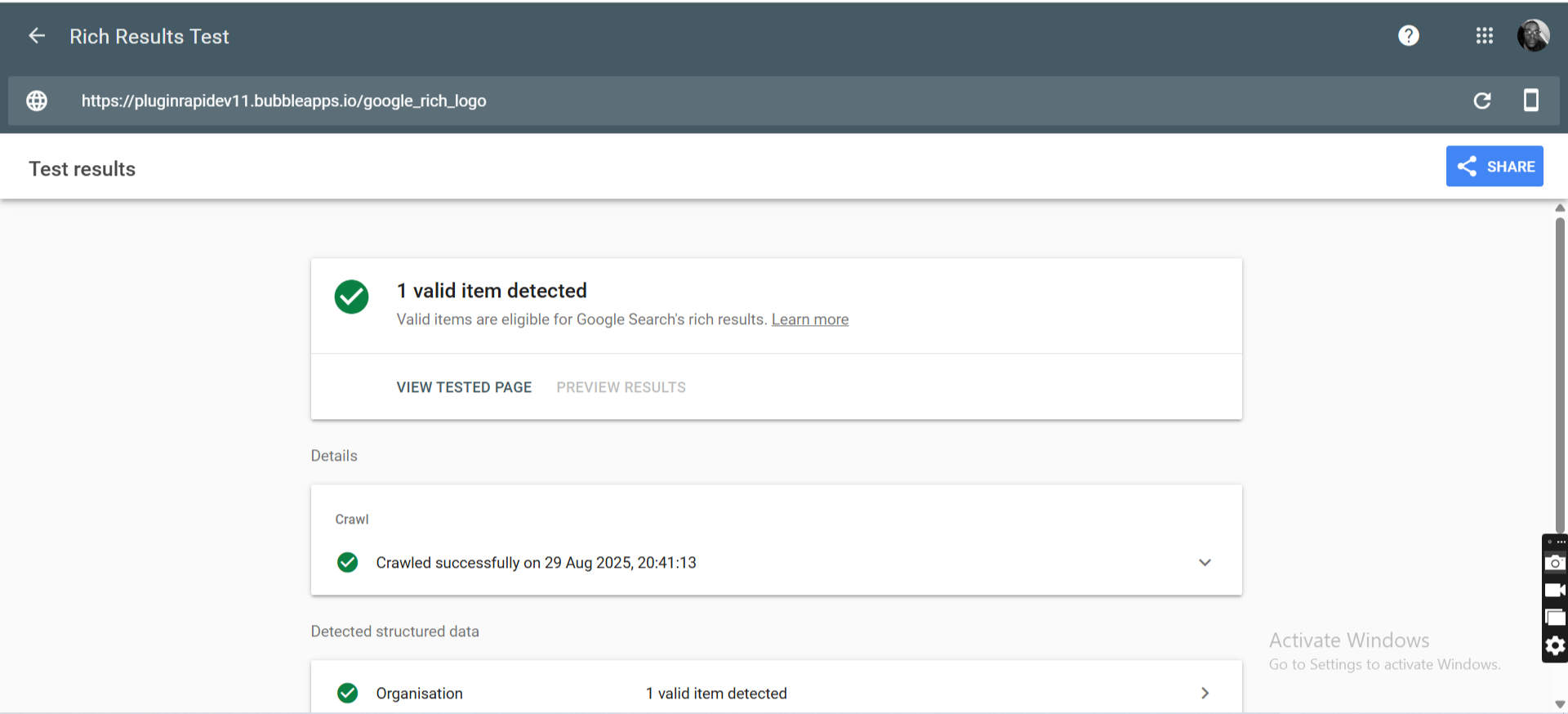 Image without caption