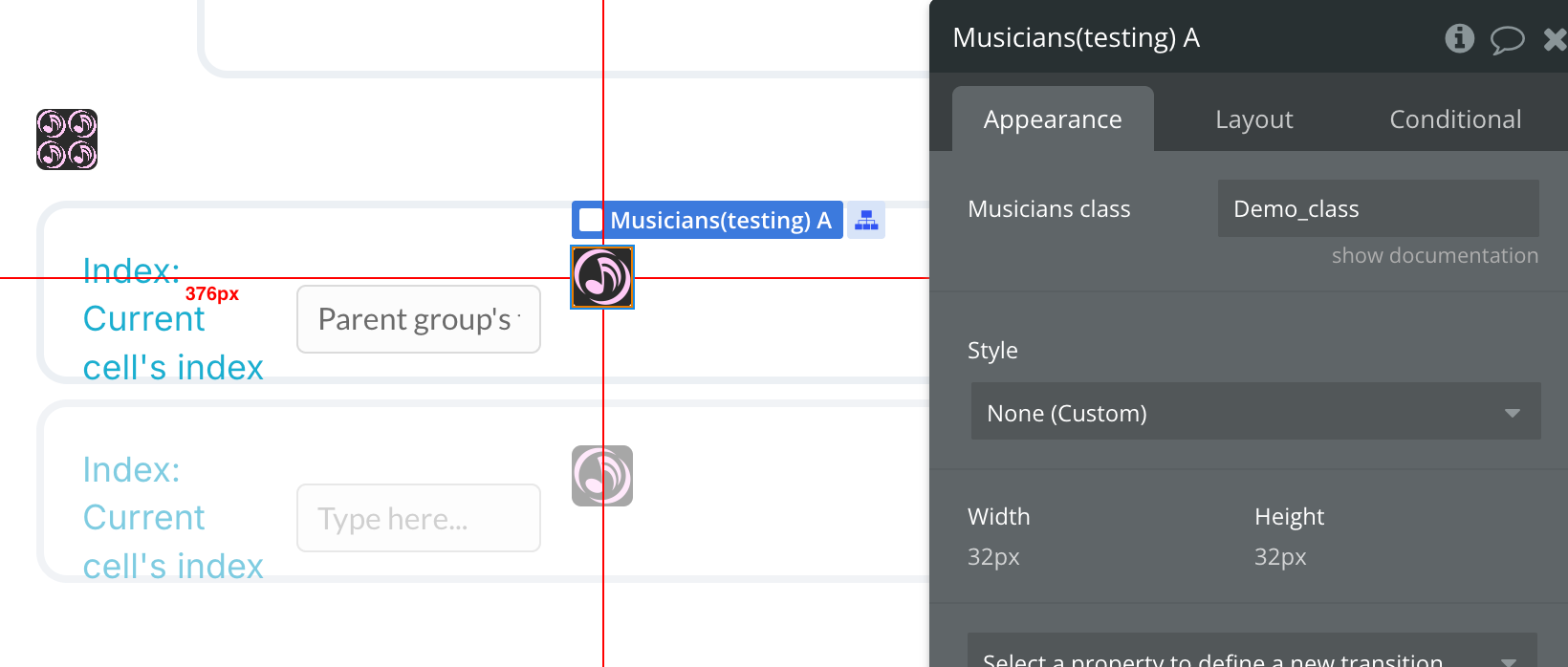 Image without caption