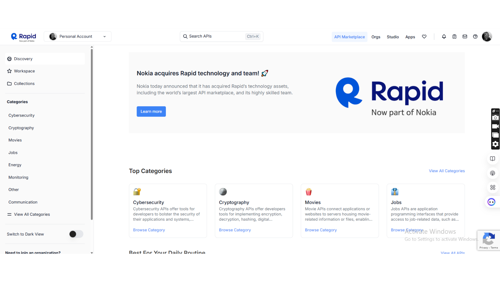 Image without caption