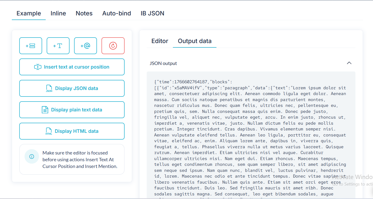 Image without caption