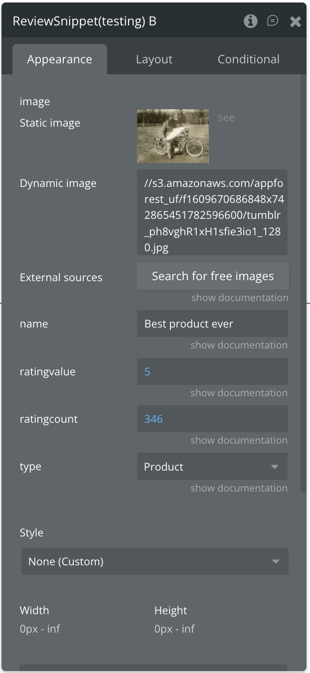 Image without caption