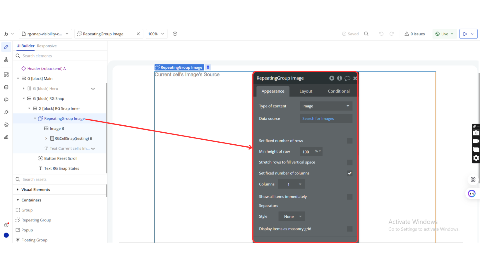 Image without caption