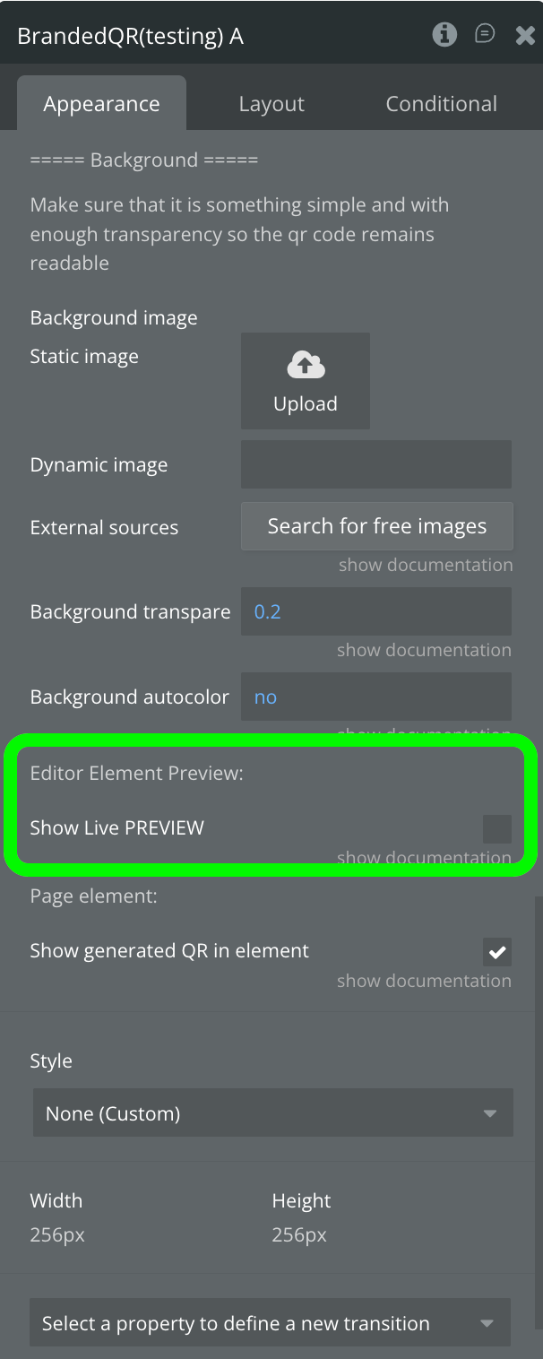 Image without caption