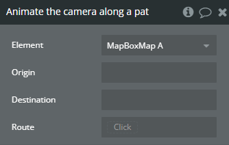 Workflow action → Animate The Camera Along A Path.