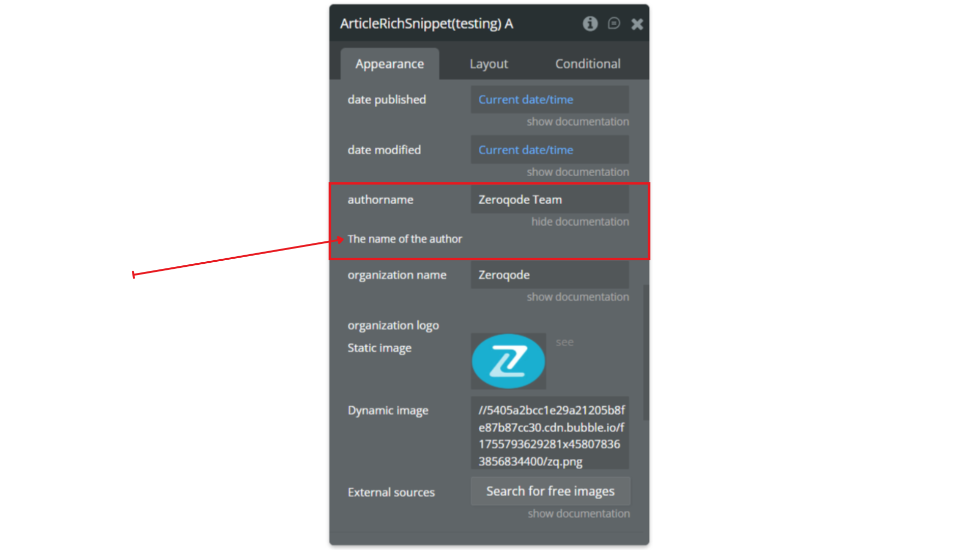 Image without caption