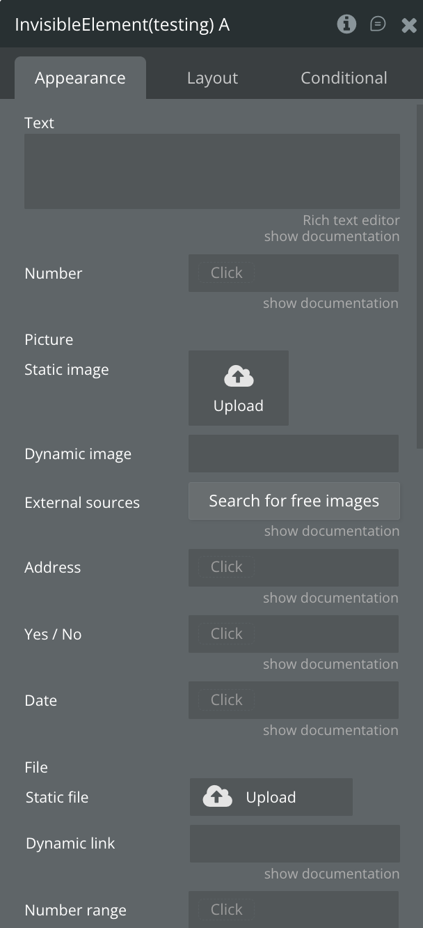 Image without caption