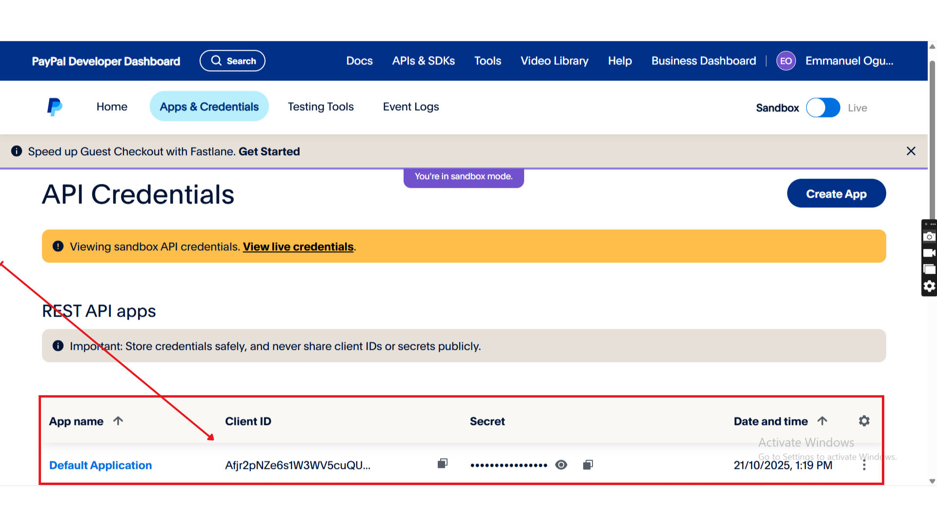 Image without caption