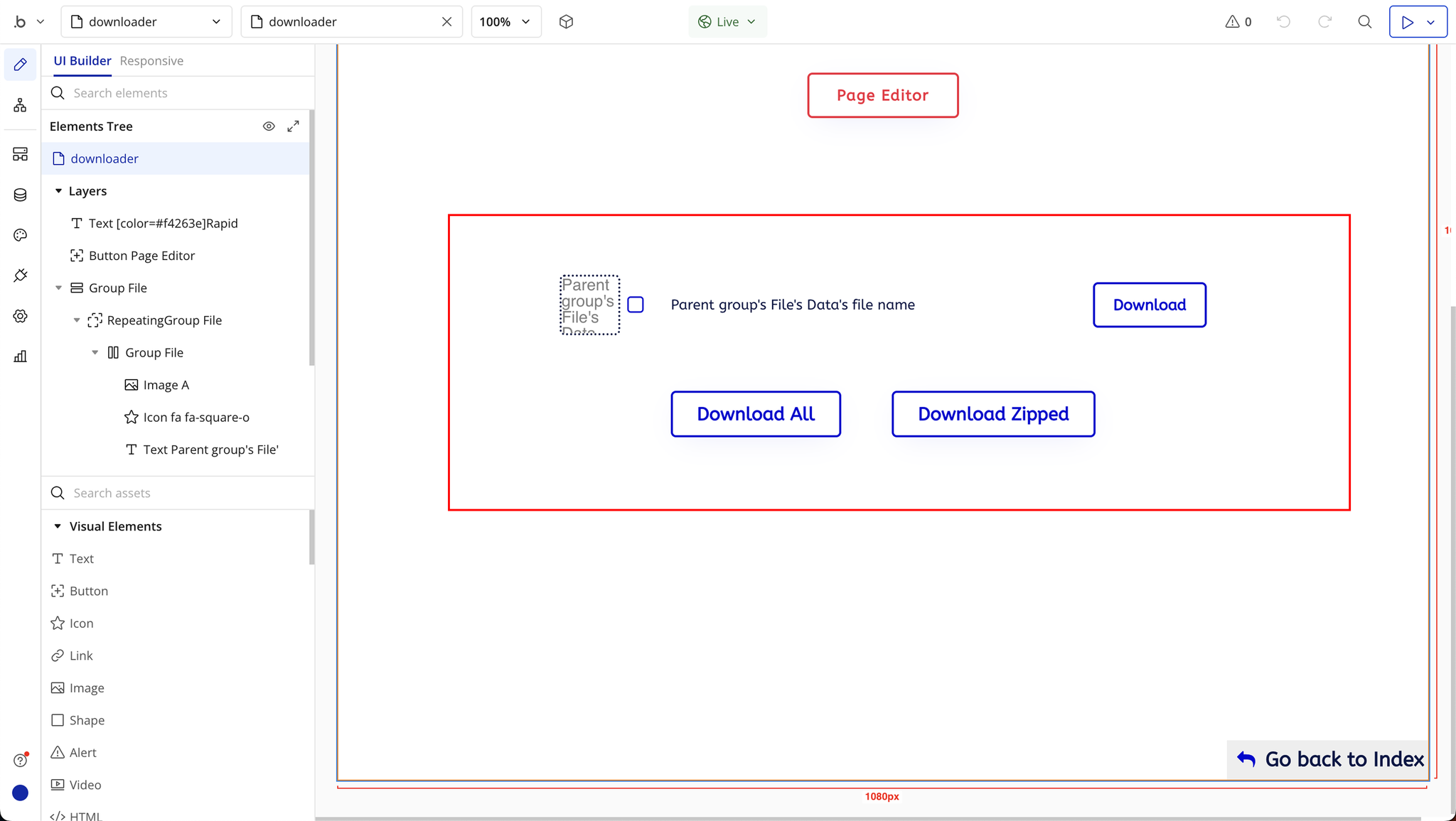 Image without caption