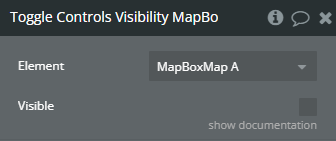 Workflow action → Toggle Controls Visibility.