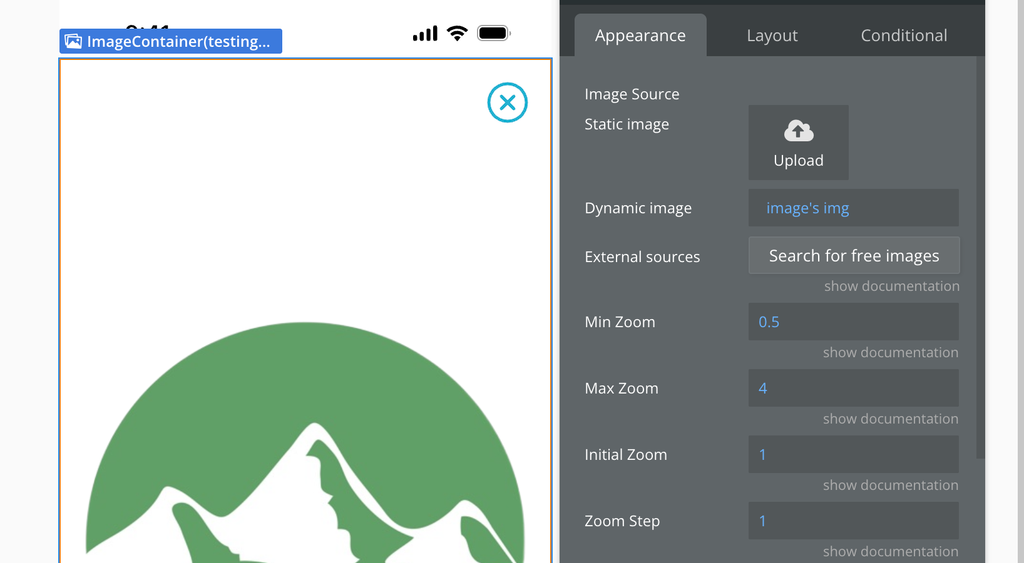 Image without caption