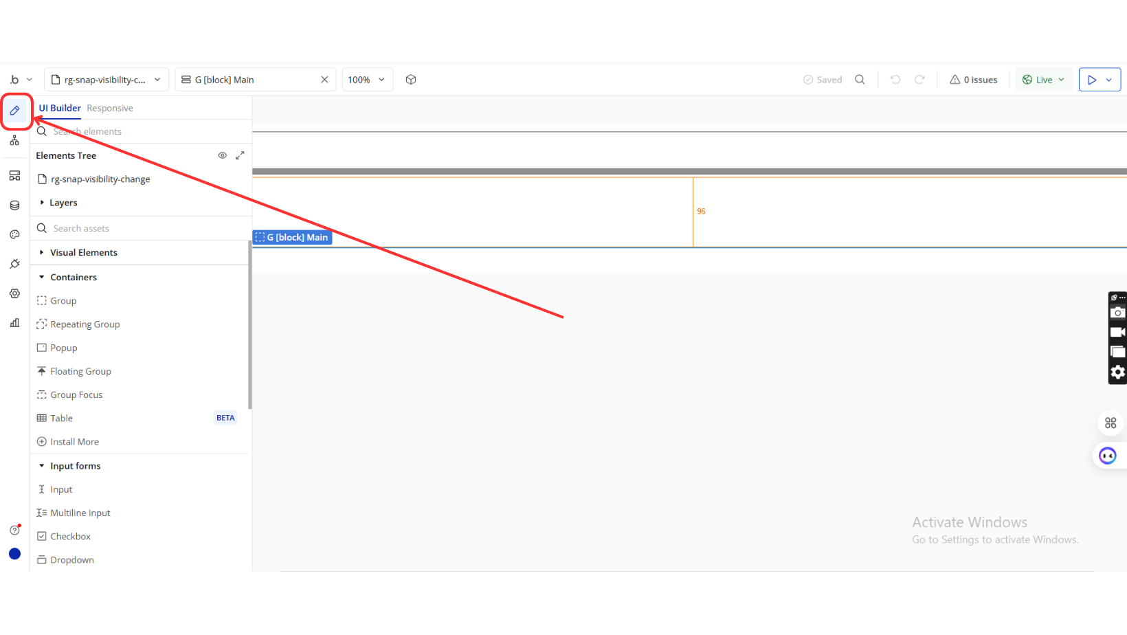 Image without caption