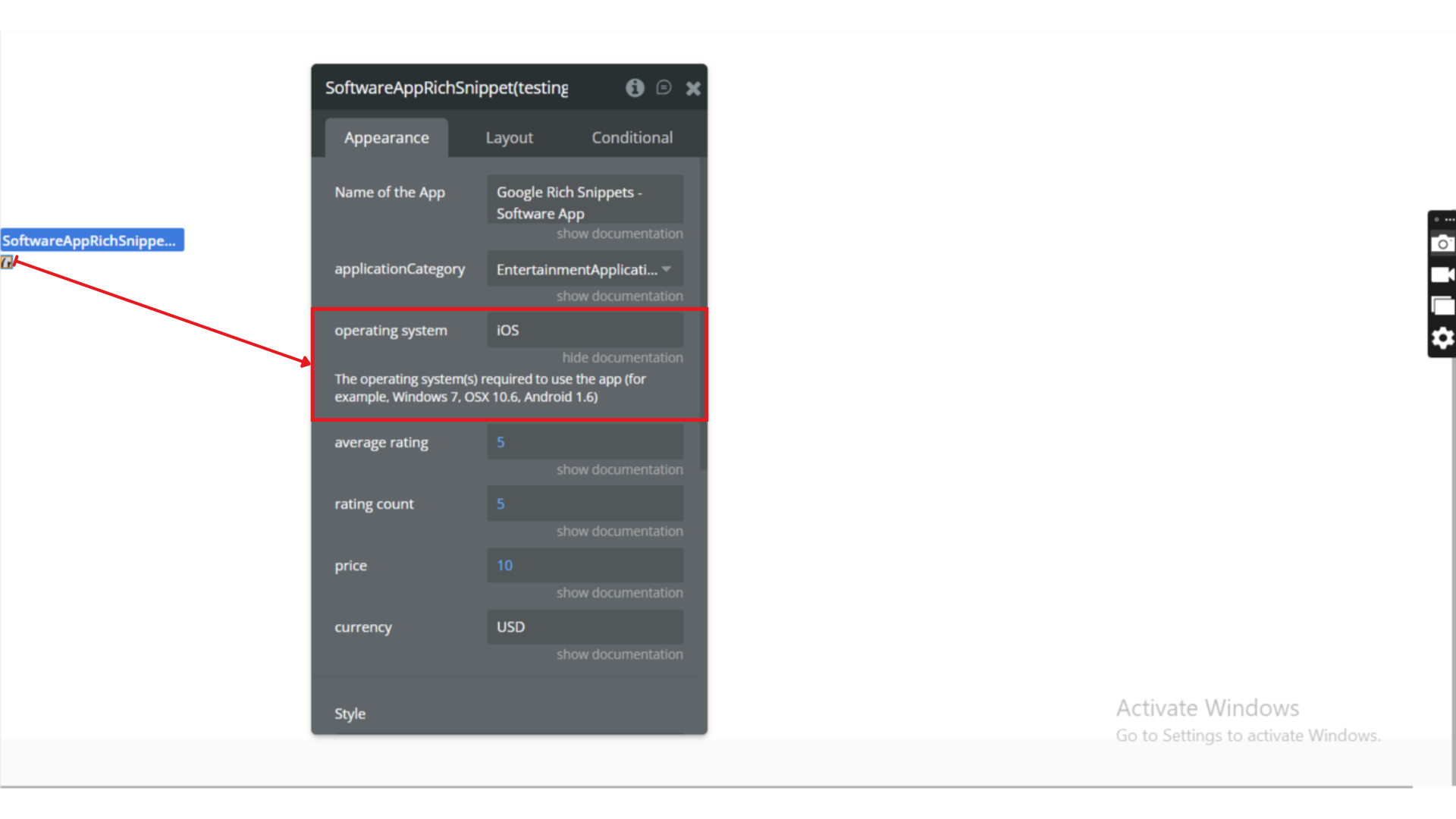 Image without caption