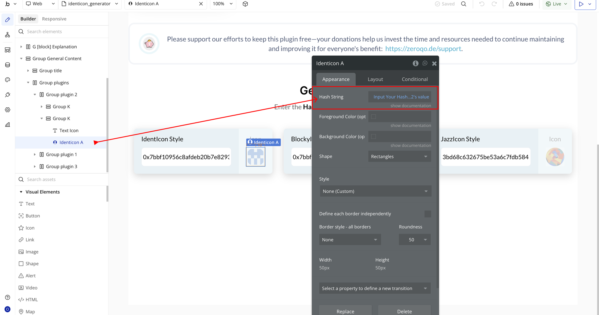 Image without caption