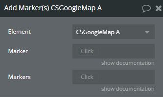 Workflow action → Add Marker(s).