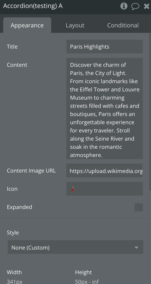 Image without caption