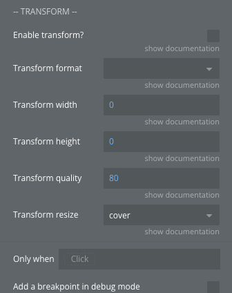 Image without caption