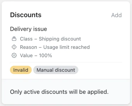 Second Subscription Order 