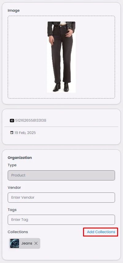 Product Section