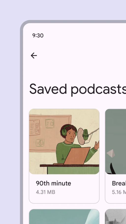 Outlined cards have a line that you can see around the holder. It can give more focus than the other types.