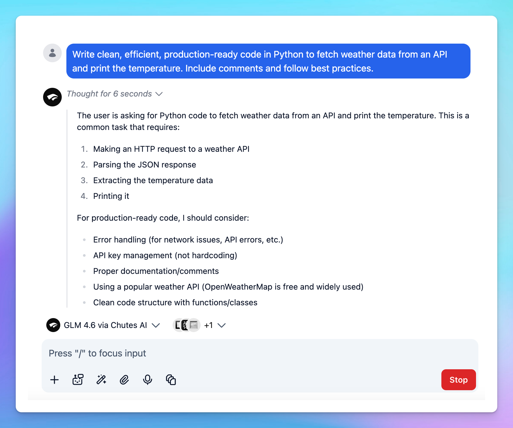 Image without caption