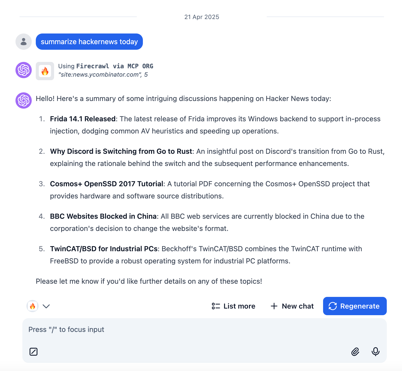 Image without caption