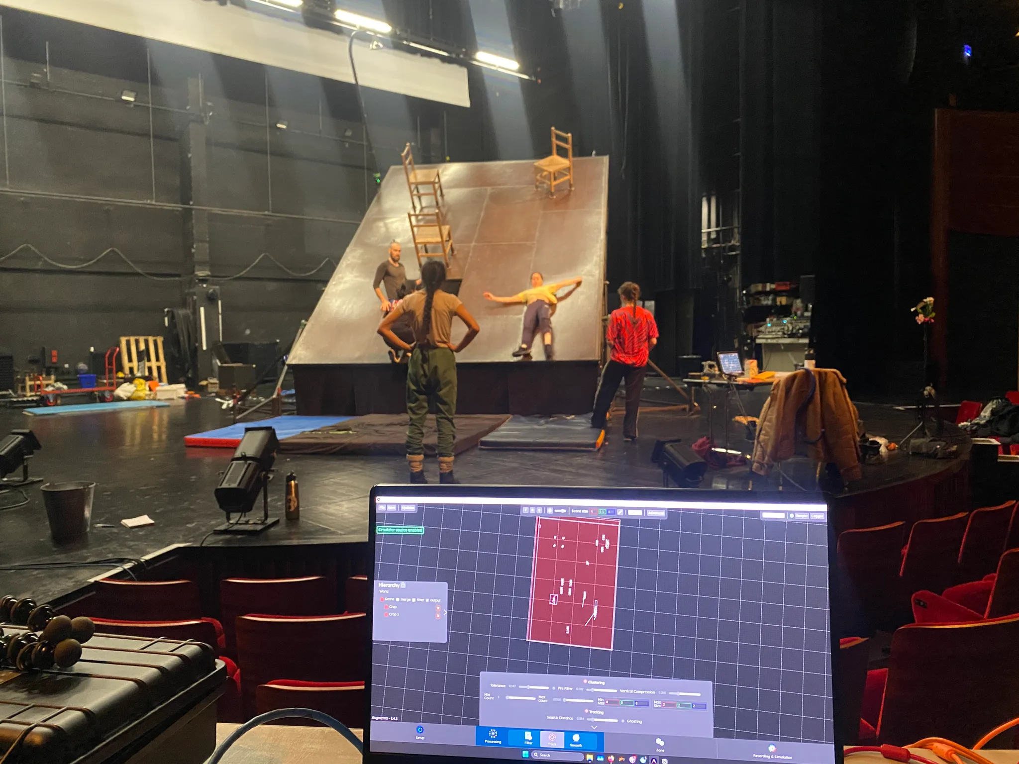 Augmenta Software calibration view & the platform