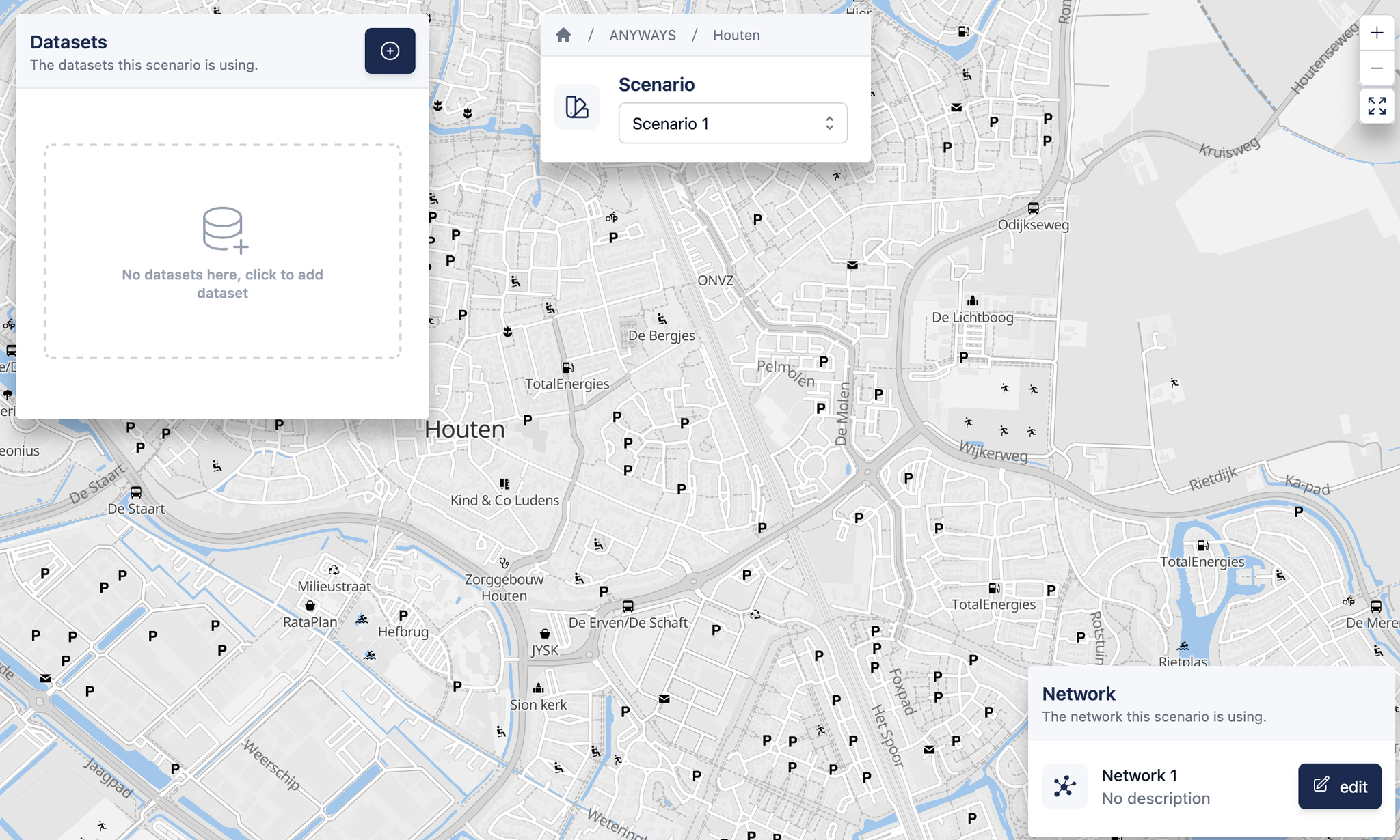 A new empty scenario.