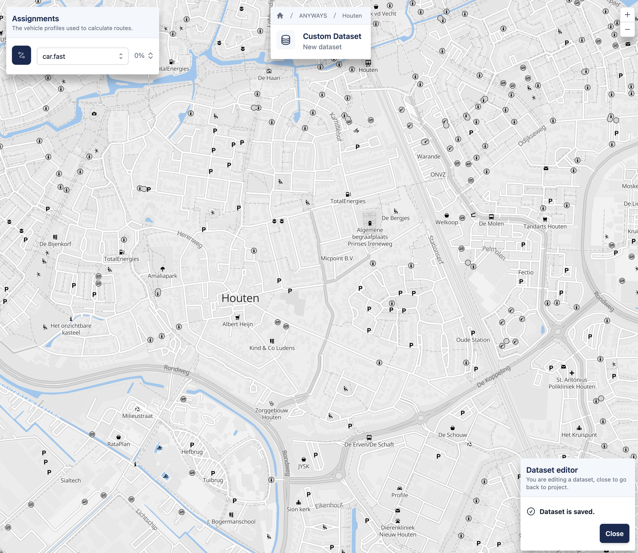 An empty free draw dataset.