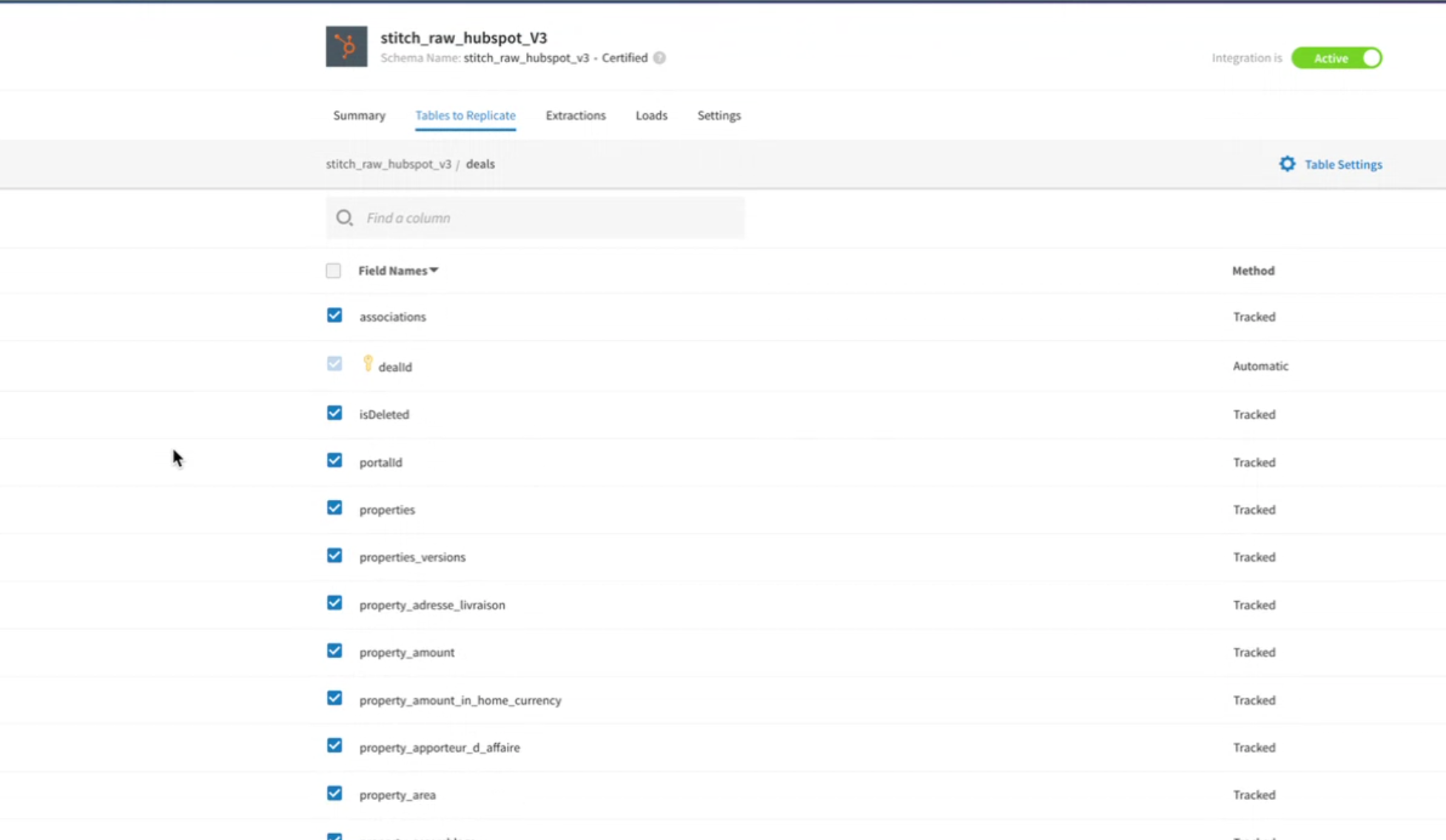 Illustration : connecteur Stitch x Hubspot