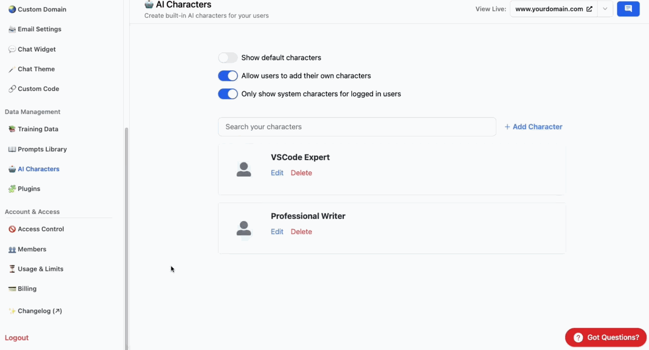 Image without caption