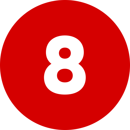 Number 8 Icon