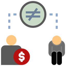 The compensation paid to employees represents a small fraction of the value generated from their contribution to the operations of the business. There is a significant Pay-Productivity gap and most of the economic upside is skewed towards upper management and operationally inactive shareholders who are already disproportionately wealthy when compared to average company employees. 