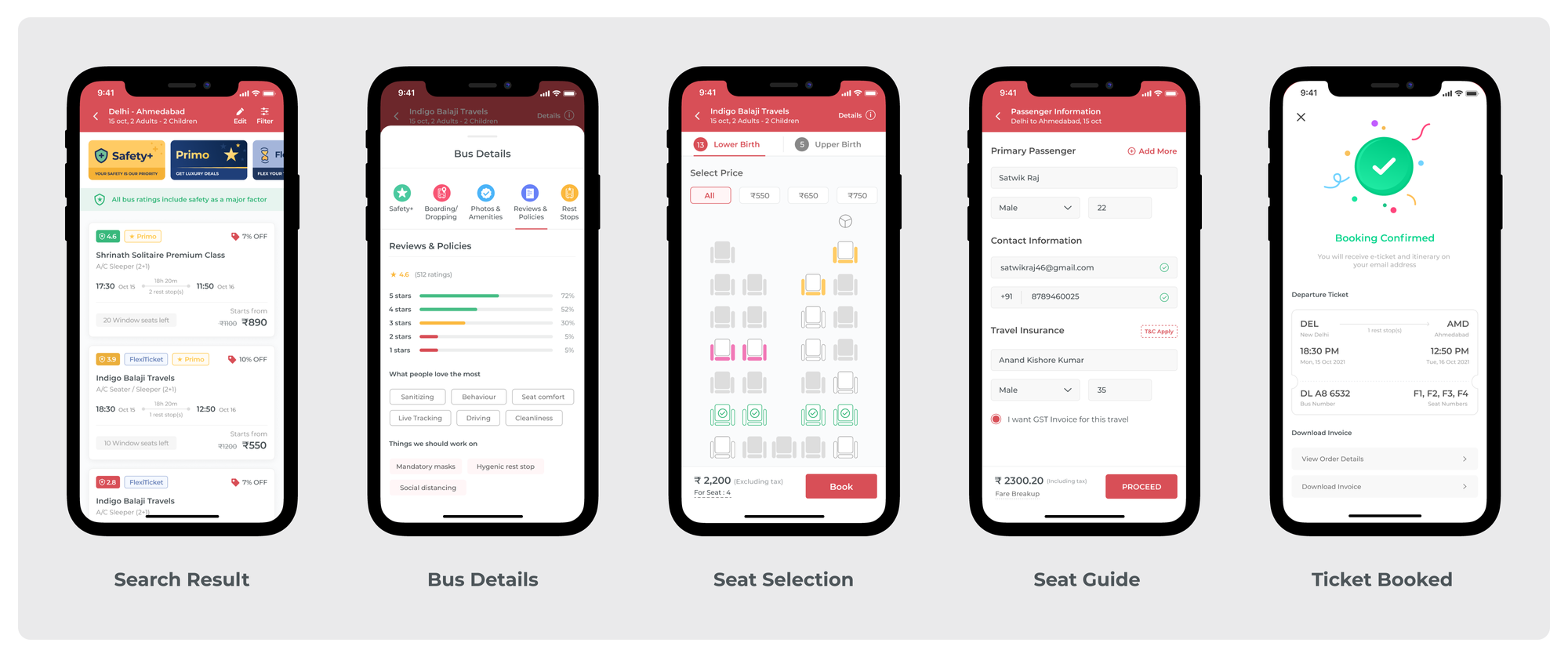 redBus — The all-new redBus app. Mobile app redesign — UI/UX Case Study!