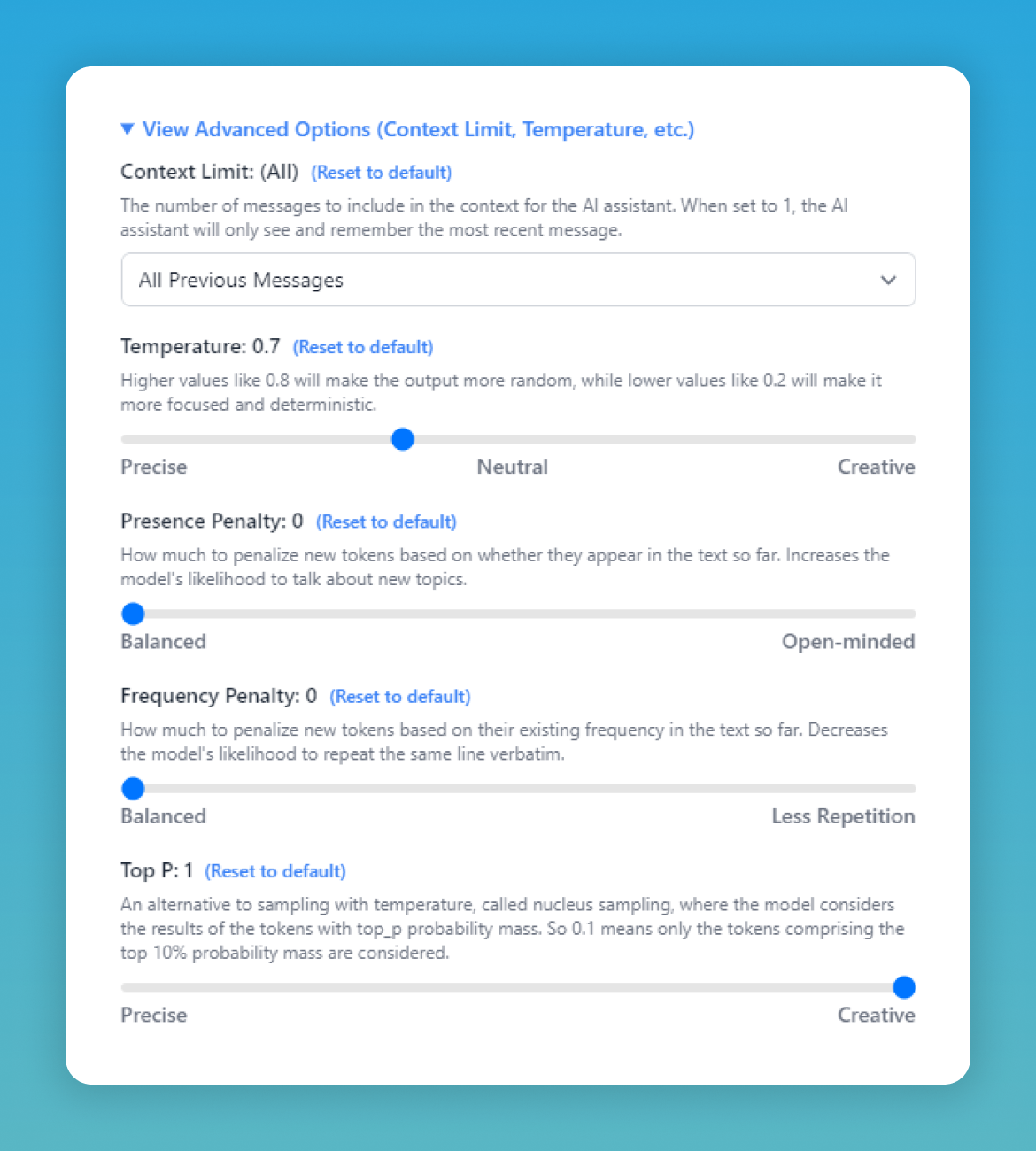 4 Key ChatGPT Parameters That Affect the AI Outputs TypingMind Blog