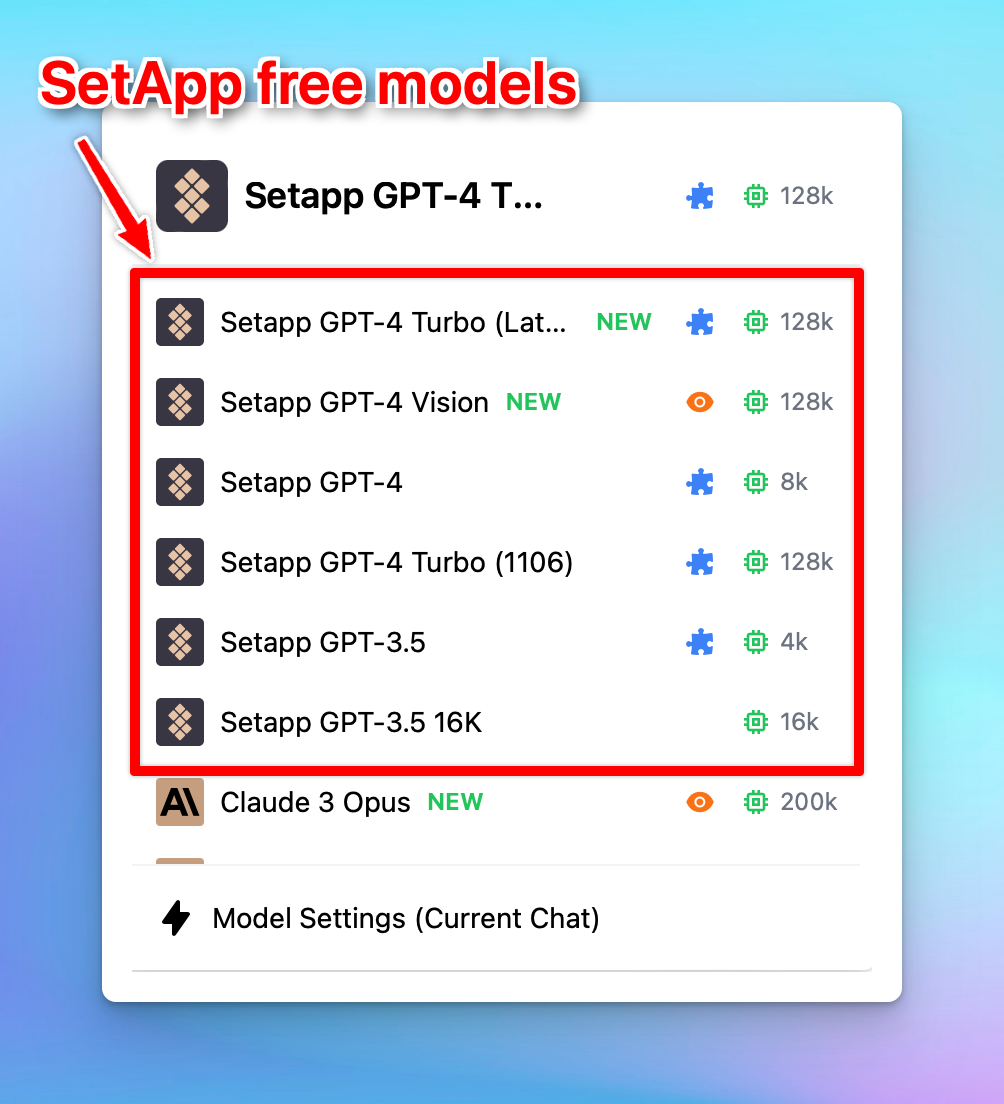 Setapp Limitation