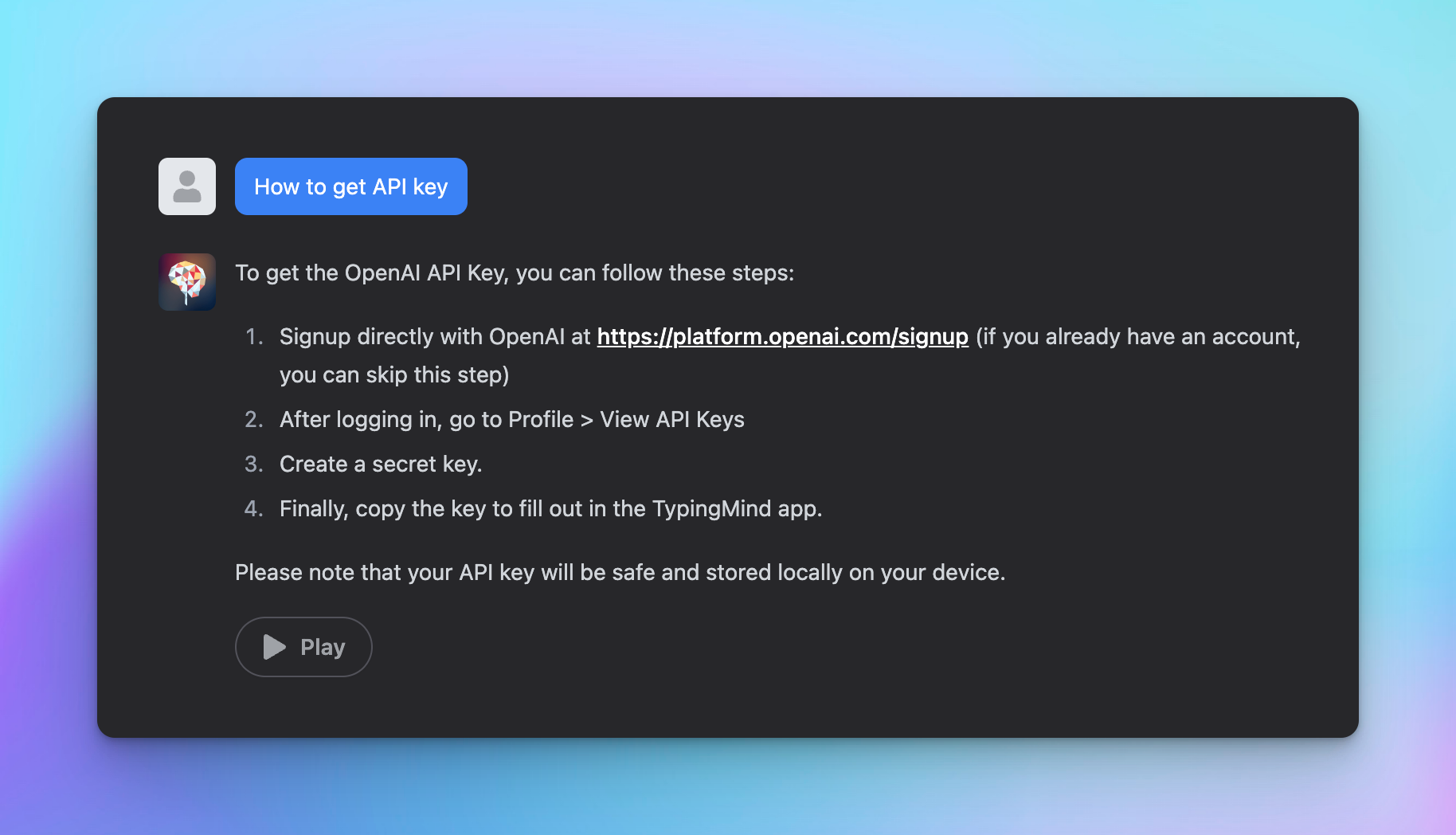Customer Support AI Chatbot