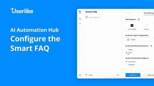 12. Configure the Smart FAQ