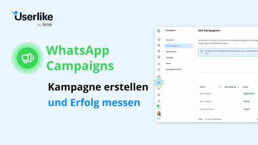 Kampagne erstellen und Erfolg messen