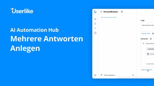 8. Mehrere Antworten Anlegen