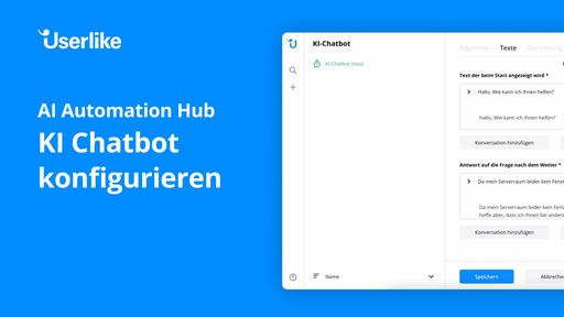 11. KI Chatbot konfigurieren