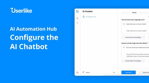 11. Configure the AI Chatbot